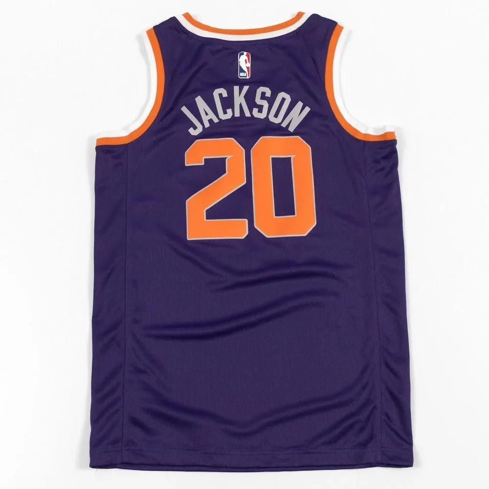 Nike Phoenix Suns Jersey Mens Small Purple‎ Dri Fit Swingman Josh Jackson EUC
